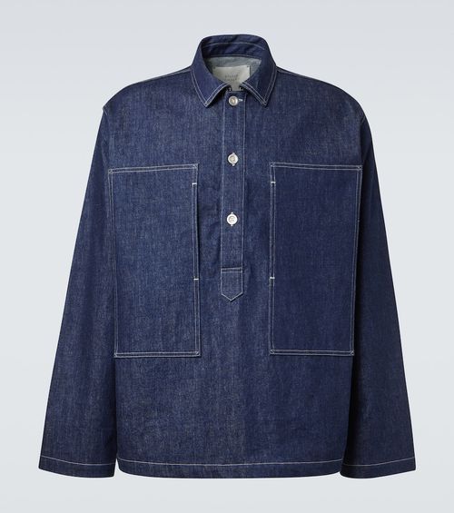 X Aaron Levine York denim shirt