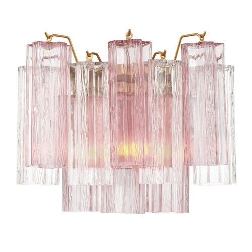 Aged Brass Wall Sconce from the Addis Collection
