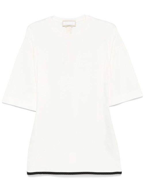 Patch-detail T-shirt - White