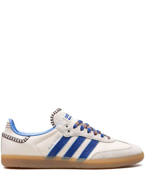 X Wales Bonner Samba "Wonder Clay Royal Blue" sneakers - White