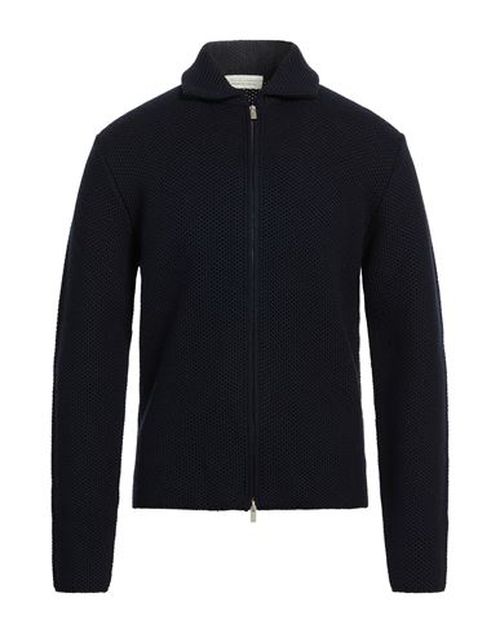 Man Cardigan Midnight blue Size 40 Merino Wool