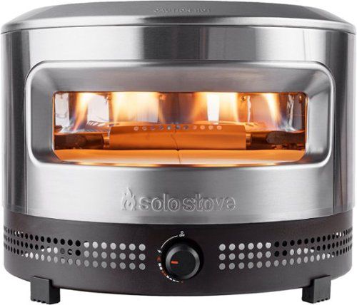 Pi Prime Gas Burning Pizza Oven - Silver