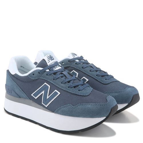 Women's 515h Platform Retro Sneakers (Navy/White)