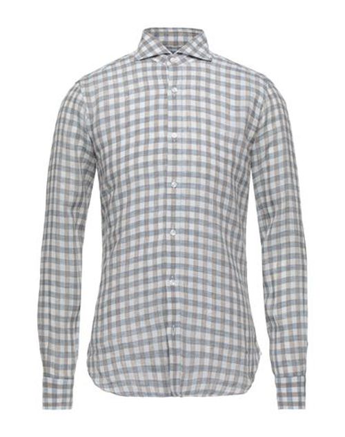 Man Shirt Beige Size 16 ½ Cotton