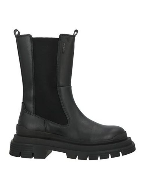 Woman Ankle boots Black Size 11 Leather