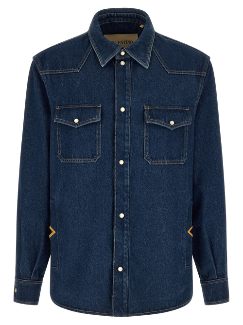 Denim Shirt — Blue