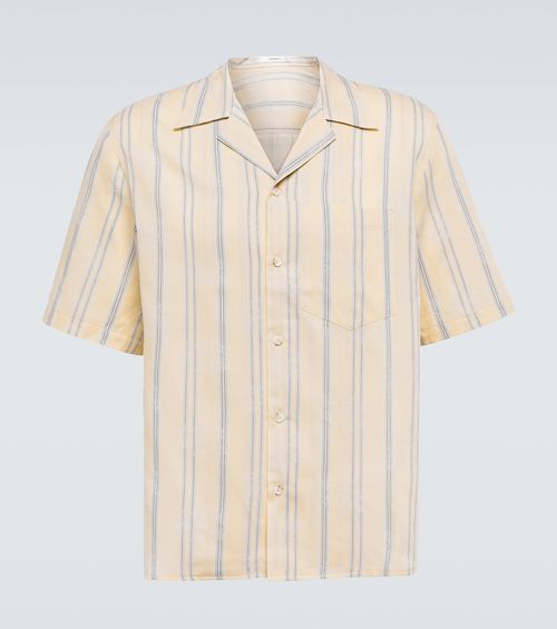 Floral jacquard shirt