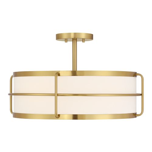 Chauncey 4-Light Ceiling Light in Warm Bra