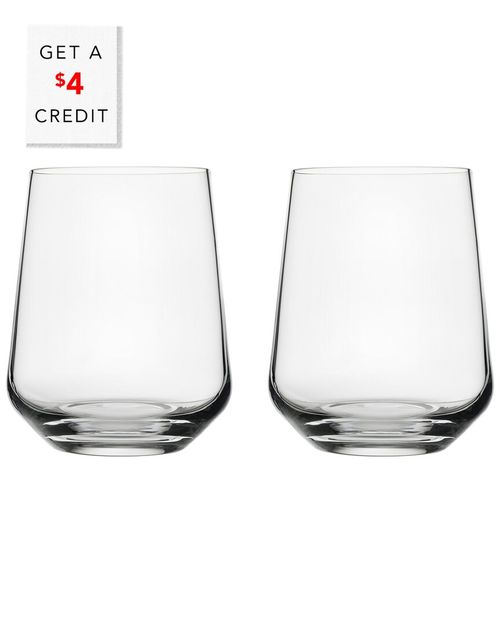 Essence Set Of 2 Tumblers With $4 Credit