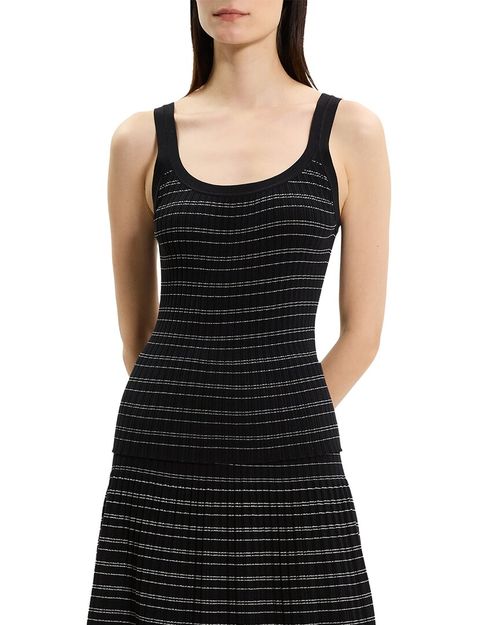 Knit Contrast Tank