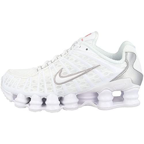 Nike W Shox Tl Womens Sneakers AR3566-002, Black/Black-Metallic Hematite-Max Orange