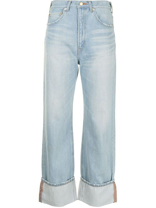 The Carnelian wide leg jeans - Blue