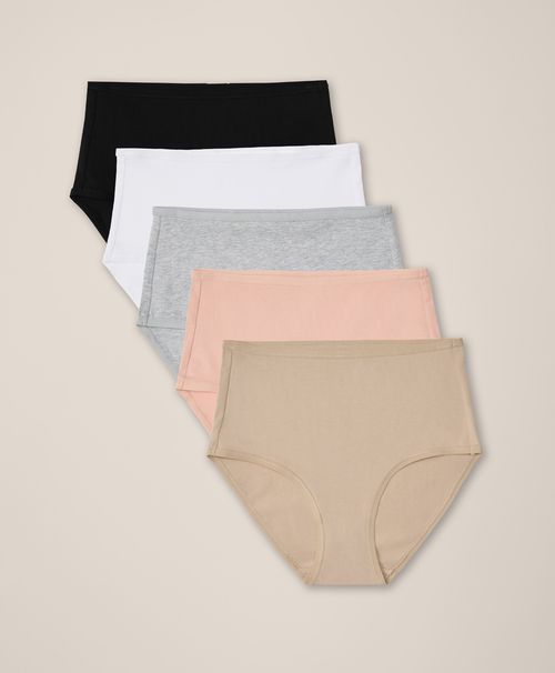 Women's Essentials Everyday High Rise Brief 5-Pack