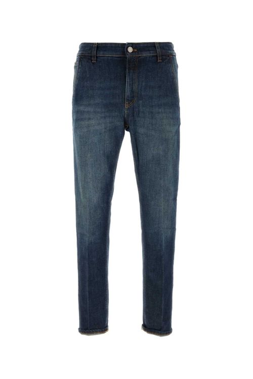 Stretch Denim Jeans — Blue