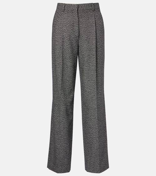 Mikkela cashmere and wool straight pants