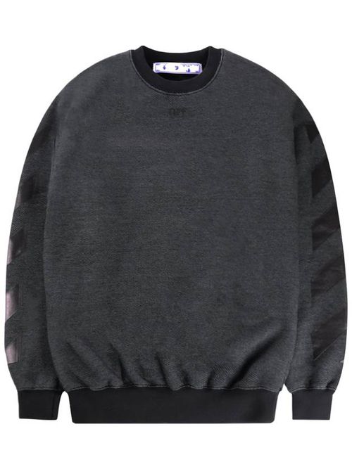 Arrow motif sweatshirt - Black