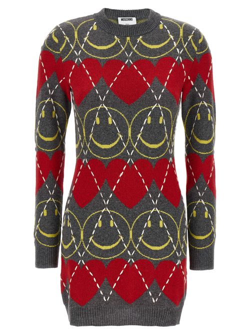 Smiley Wool Dress