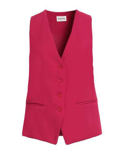 P. a.r. o.s. h. Woman Tailored Vest Fuchsia Size S Polyester