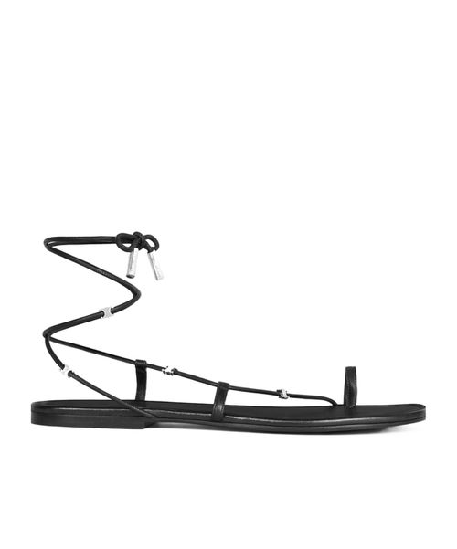 SPIRAL SANDAL IN LAMBSKIN