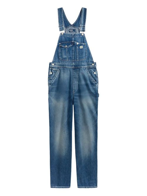 Polo Ralph Lauren cotton-blend denim jumpsuit - Blue