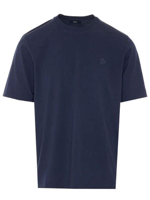 Embroidered Logo Jersey T-Shirt