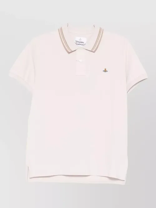 Vivienne Westwood - polo shirt straight cut short sleeves collar