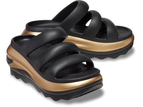 Crocs Unisex Mega Crush Triple Strap Sandal Platform