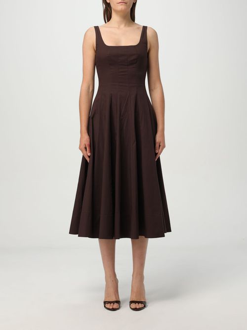 Dress STAUD Woman color Brown