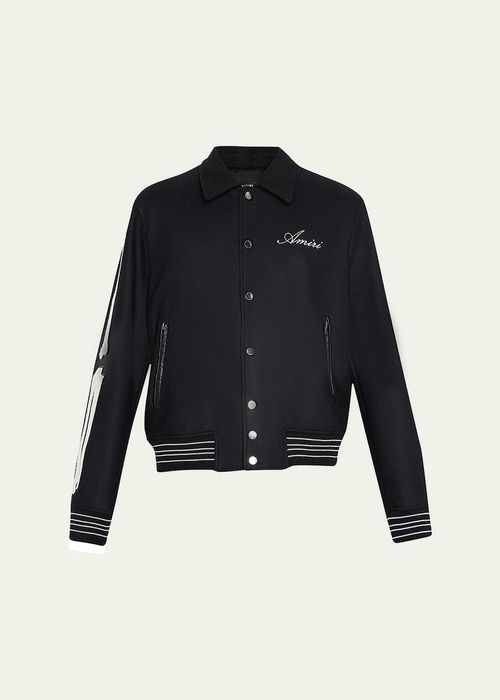 Men's Bones Varsity Jacket