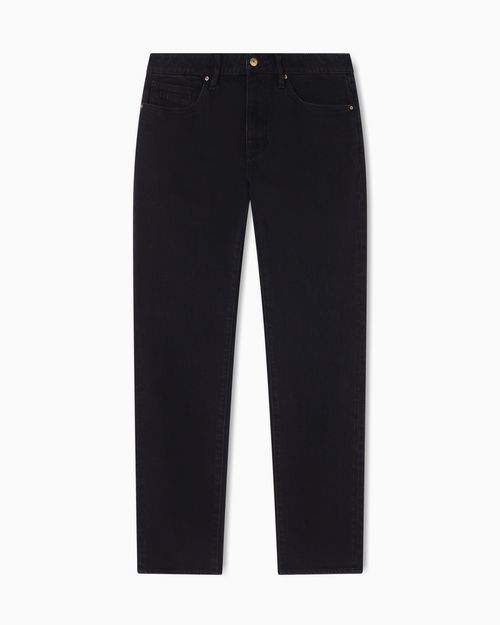 Skinny Jeans Black Wash in Stretch Denim