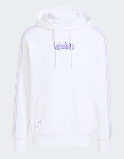 Adidas performance Real madrid hoodie in white