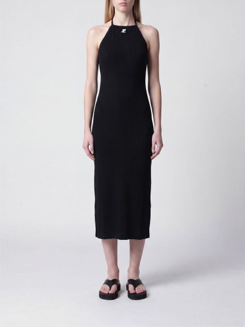 COURRÈGES Dress Woman color Black