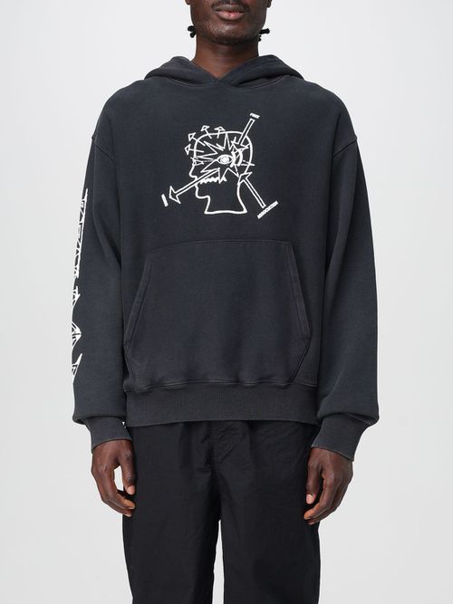 Sweatshirt Men color Black