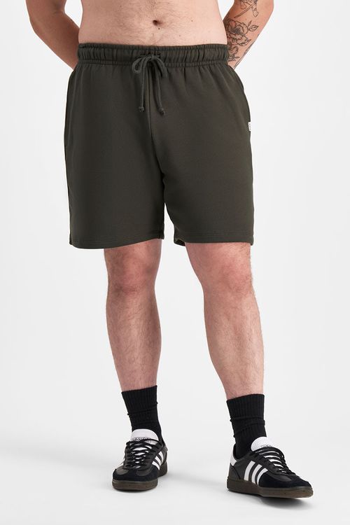 Sweats Cotton Short in Secret Lagoon