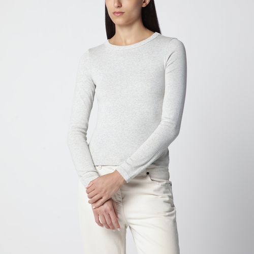 Flore Flore Grey Mélange Max Organic Cotton Long-Sleeve T-Shirt