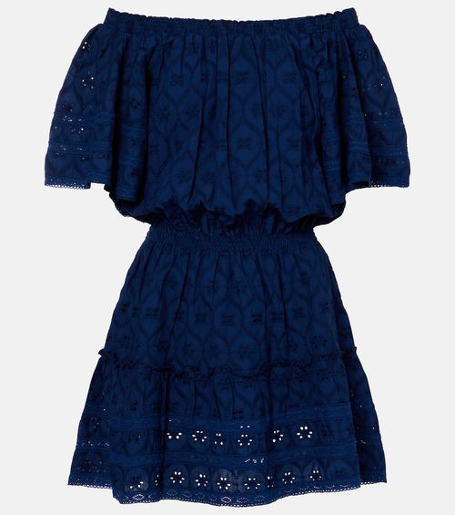 Micha broderie anglaise cotton minidress