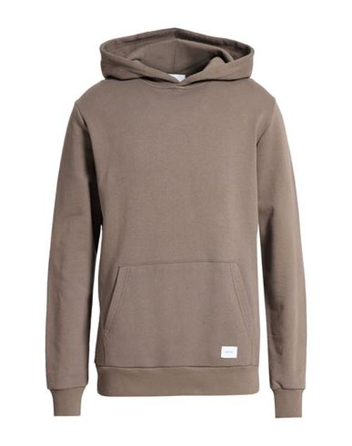 Man Sweatshirt Brown Size L Cotton