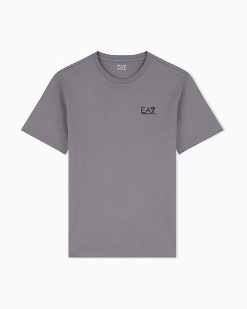 Cotton shirt in Pima jersey with crew neck Core Identity
