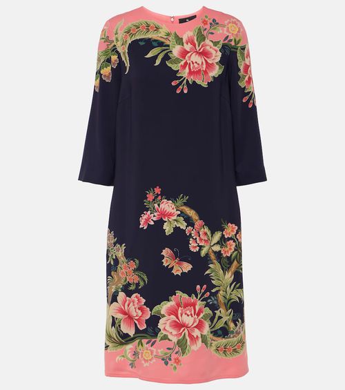 Floral shift dress