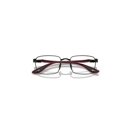 Ray-Ban Rb6507m Optics Scuderia Ferrari Collection Optical Dark Red Frame Clear Lenses Polarized 54-20