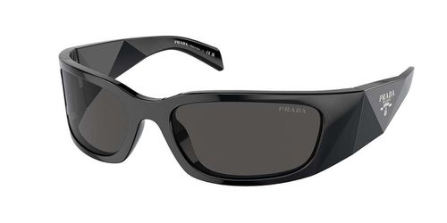 Prada PR A19S 1AB5S0 Men's Sunglasses Black Size 60