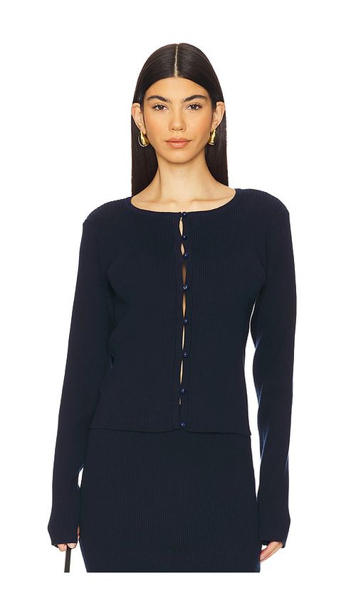 SNDYS Odetta Top in Navy. -  XS also in L, M, S