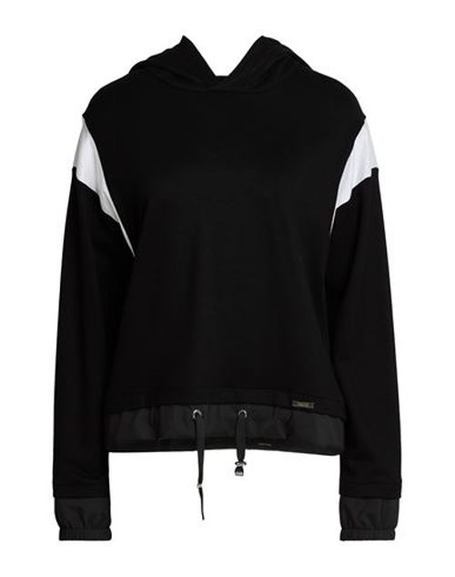 Woman Sweatshirt Black Size 4 Viscose, Elastane