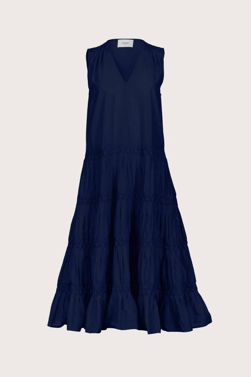 Women's Wallis Smocked Dress In Navy