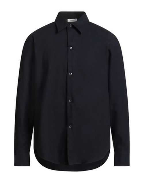 Man Shirt Midnight blue Size S Cotton