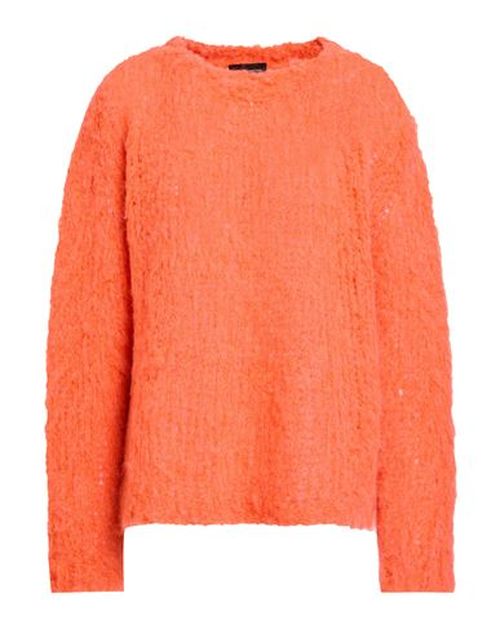 Roberto Collina Woman Sweater Coral Size L Baby alpaca wool, Wool, Nylon