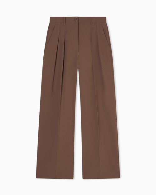 Classic Trousers in Recycled Heavy Georgette