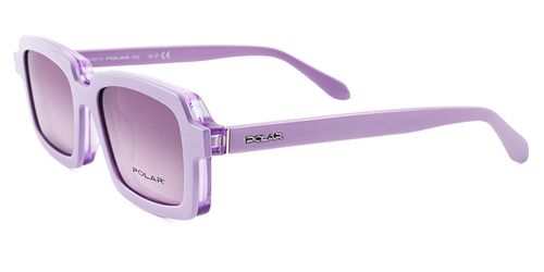 Polar 512 With Clip-On Men's Glasses, Purple, Size 51