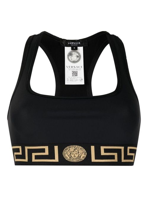 Greca Border Racerback Bra
