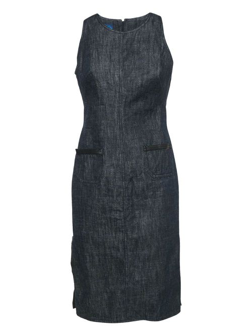 Denim midi dress - Blue